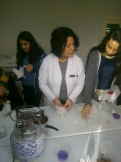 Kimya Dersi Kapsamında Öğrencilerimizle Sabun Yaptık.