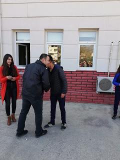 Rehberlik Servisi ile işbirliği içinde olup, azim ve sebat içerisinde çalışıp aynı zamanda okul ve sınıf kurallarına sadık kalan 3 öğrencimiz 'Ayın Öğrencisi'olarak plaket almaya hak kazandı.